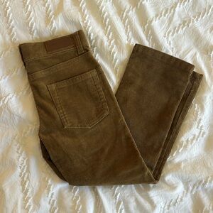 Janie and Jack corduroy pants. Youth 4